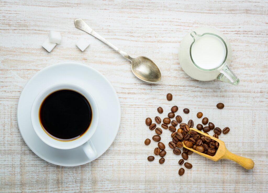 Cup Coffe and Milk