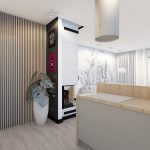 Kuchnia loft.