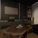 Projekt mieszkania w stylu loft.