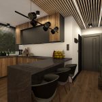 Projekt kuchni w stylu loft