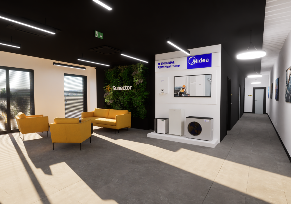 Projekty wnętrz w budynku firmowym