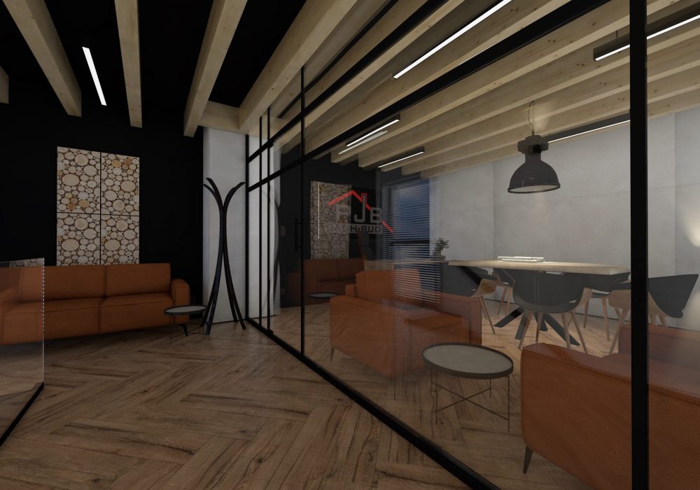 Projekty wnętrz biurowych