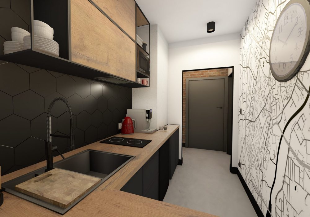 Projekty wnętrz biurowych