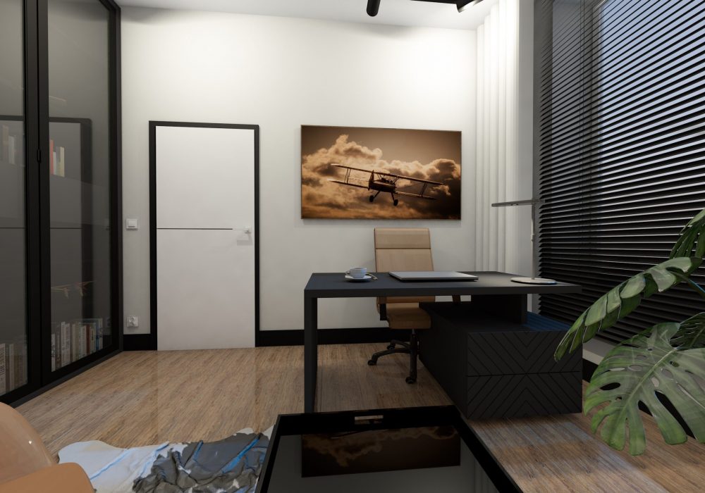 Projekt domowego gabinetu