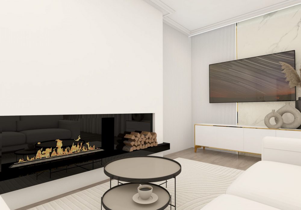 Projekt otwartej strefy dziennej