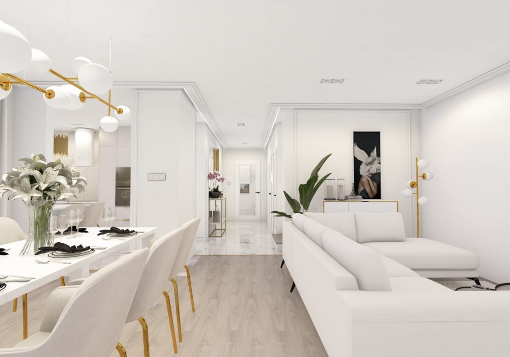 Projekt otwartej strefy dziennej