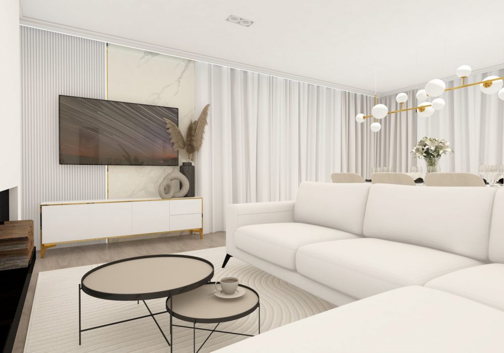 Projekt otwartej strefy dziennej